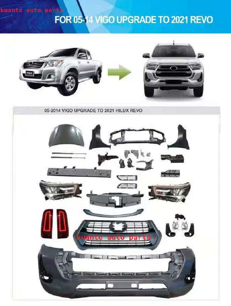 Toyota Hilux Vigo upgrade to Hilux Revo