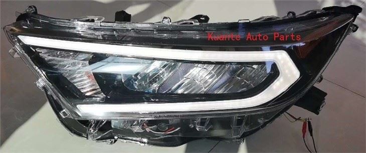 Car Body Spare Parts For RAV4 2019 USA Led Headlights Tail Lights Fog Lights Front Bumper Lip Body Kit Spoiler