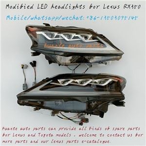 Breyttur höfuðljós fyrir Lexus RX350
